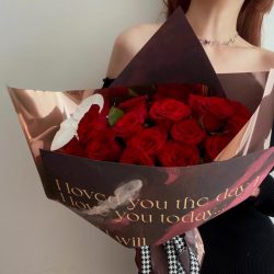 Rose Series Vintage Flower Wrap Paper Pack 10 (38x58cm)