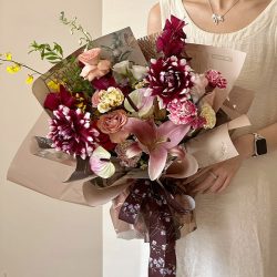 Oil Painting Floral Wrapping Paper Pack 20 (35x50cm)