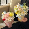 Ice Cream Cone Ceramic Flower Vase